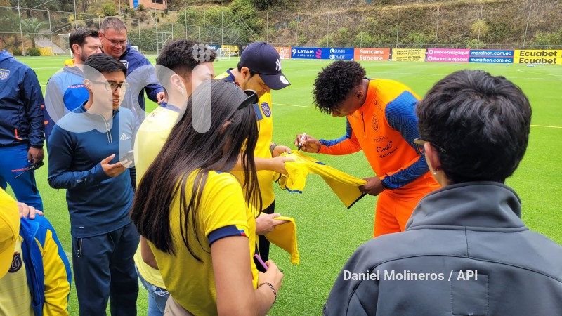 ENTRENAMIENTO SELECCION ECUADOR TRI