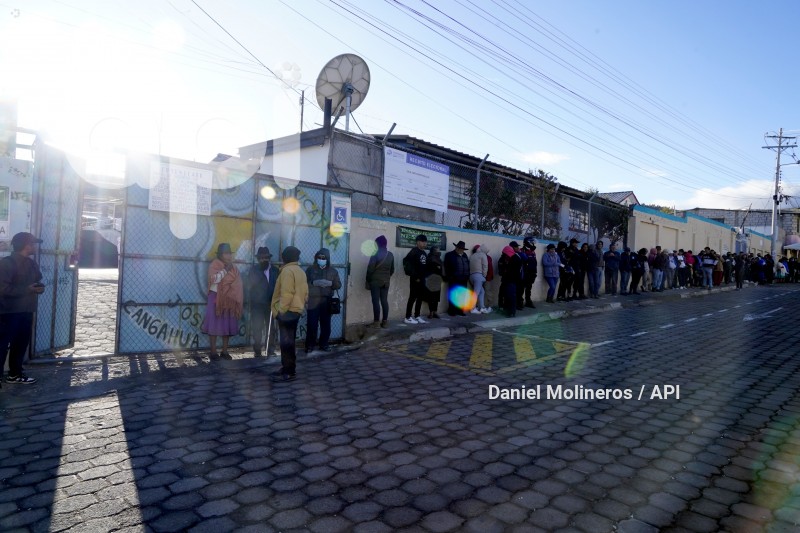 ELECCIONES INICIO VOTACIONES CANGAHUA