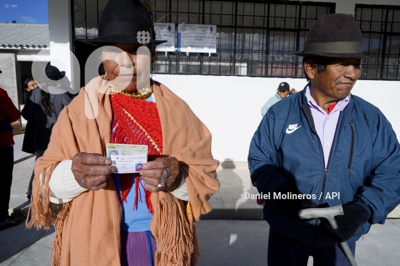 ELECCIONES INICIO VOTACIONES CANGAHUA