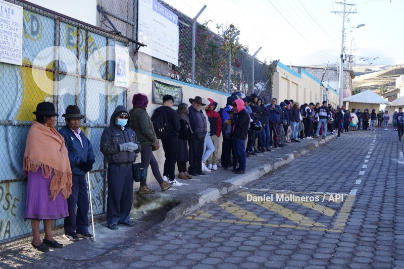 ELECCIONES INICIO VOTACIONES CANGAHUA