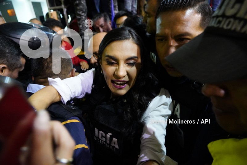 ELECCIONES FESTEJOS VERONICA ABAD