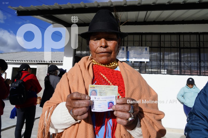 ELECCIONES INICIO VOTACIONES CANGAHUA