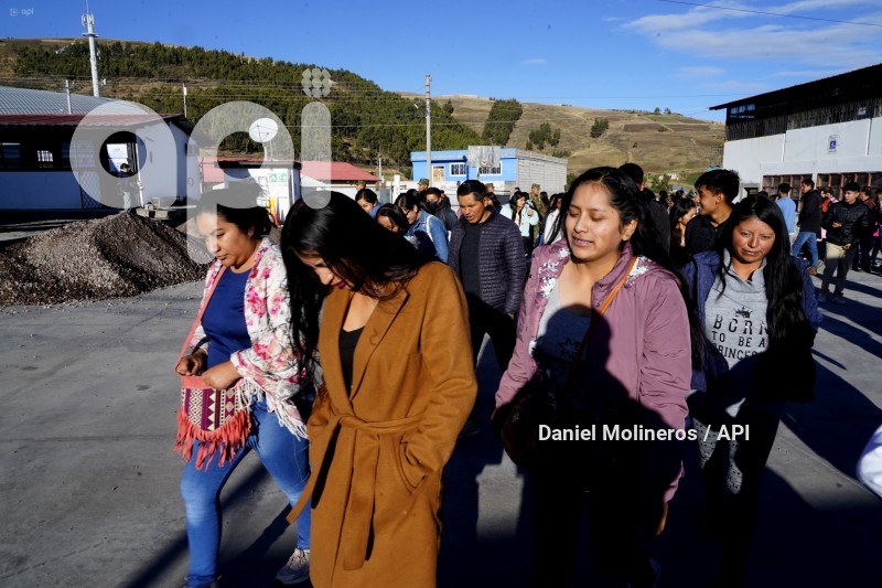 ELECCIONES INICIO VOTACIONES CANGAHUA