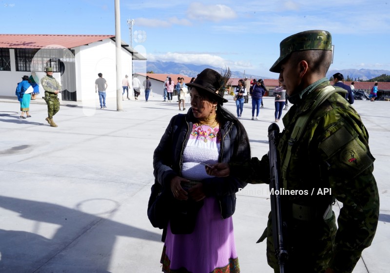 ELECCIONES INICIO VOTACIONES CANGAHUA
