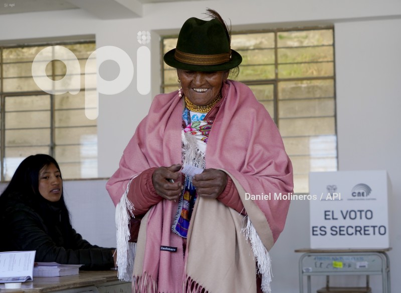 ELECCIONES INICIO VOTACIONES CANGAHUA