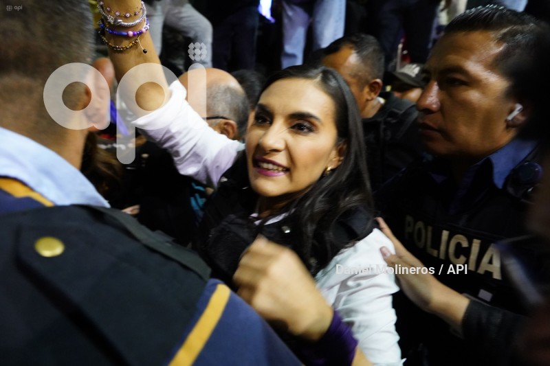 ELECCIONES FESTEJOS VERONICA ABAD