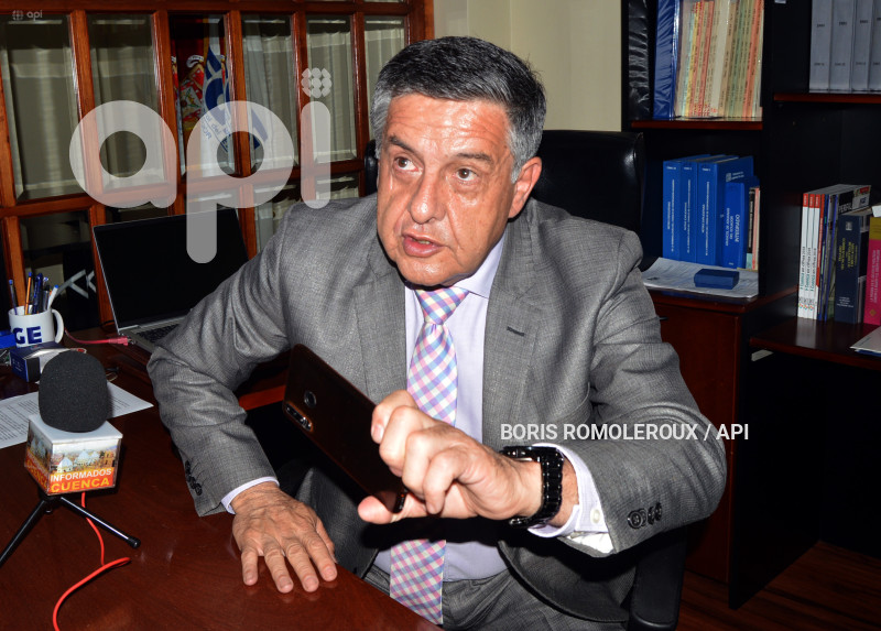 CUENCA-FISCAL LEONARDO AMOROSO-CASO JOVEN MUERTO