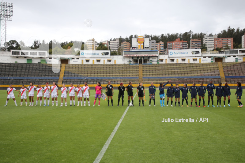 FBL FEF ECUADOR PERU FIFA AMISTOSO