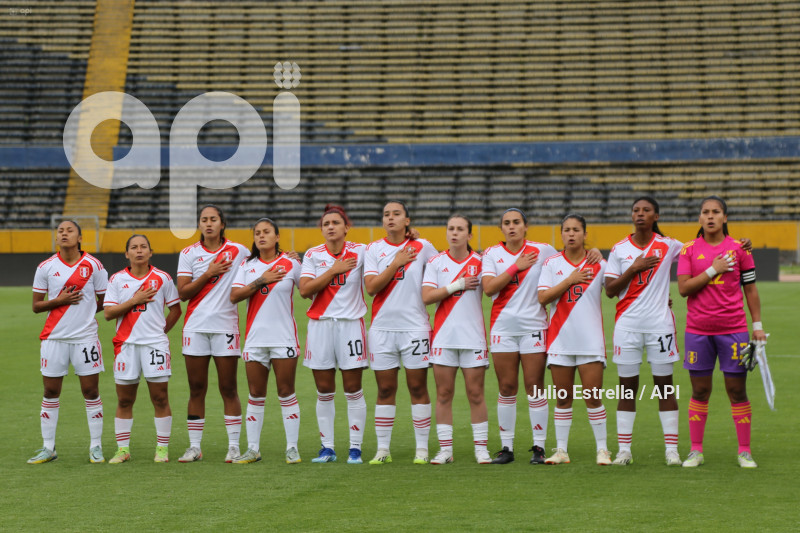 FBL FEF ECUADOR PERU FIFA AMISTOSO