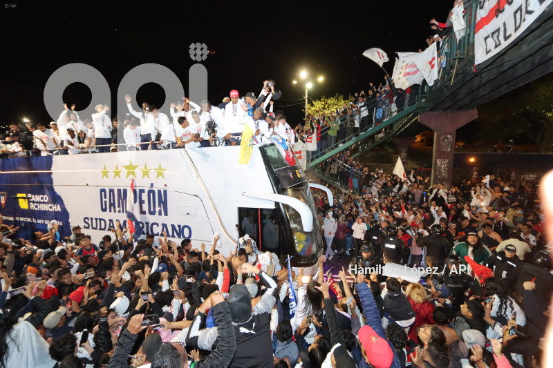 ARRIBO LIGA CAMPEON SUDAMERICANA