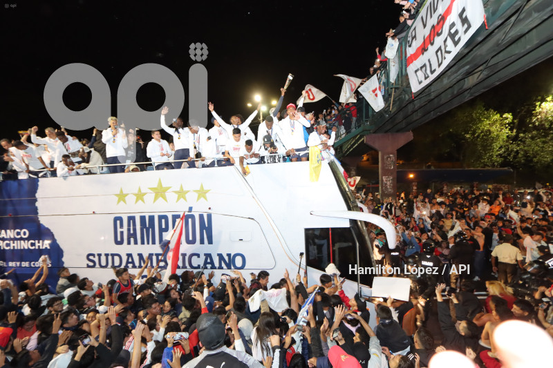 ARRIBO LIGA CAMPEON SUDAMERICANA