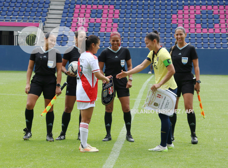 FBL FEF ECUADOR PERU FIFA AMISTOSO
