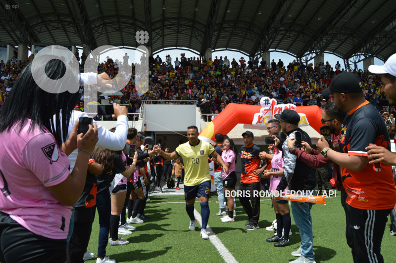 CUENCA-PARTIDO AMISTOSO-GLORIAS FUTBOL ECUATORIANO