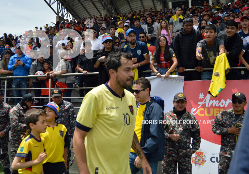 CUENCA-PARTIDO AMISTOSO-GLORIAS FUTBOL ECUATORIANO