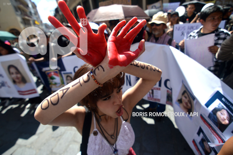 CUENCA-CAPILLA ARDIENTE-MARCHA-CASO ABIGAIL