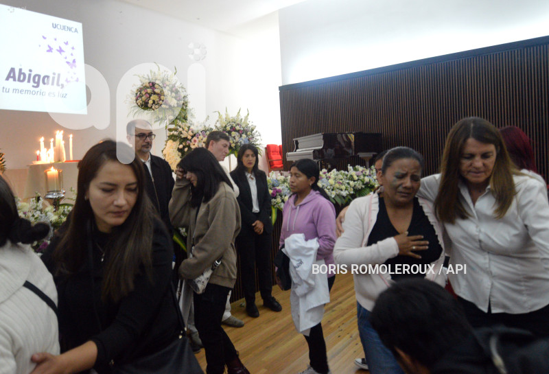CUENCA-CAPILLA ARDIENTE-MARCHA-CASO ABIGAIL