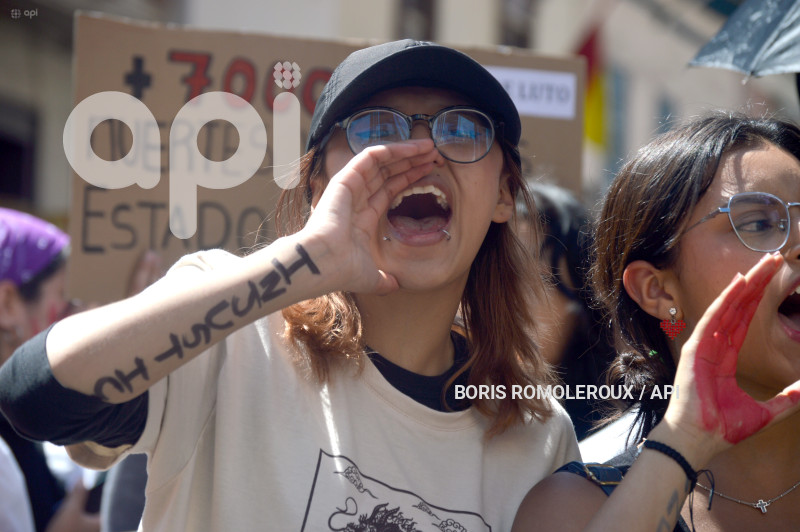 CUENCA-CAPILLA ARDIENTE-MARCHA-CASO ABIGAIL