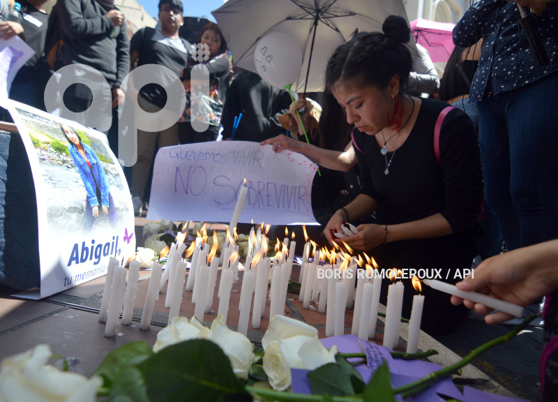 CUENCA-CAPILLA ARDIENTE-MARCHA-CASO ABIGAIL