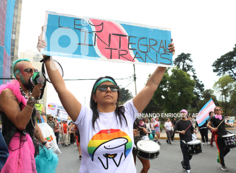 MARCHA POR LOS DERECHOS TRANSGENERO