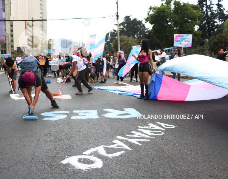 MARCHA POR LOS DERECHOS TRANSGENERO