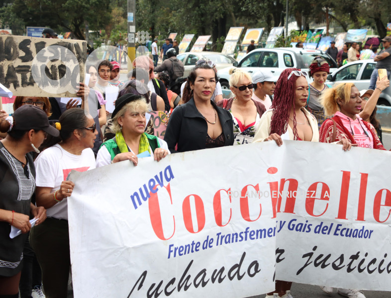 MARCHA POR LOS DERECHOS TRANSGENERO