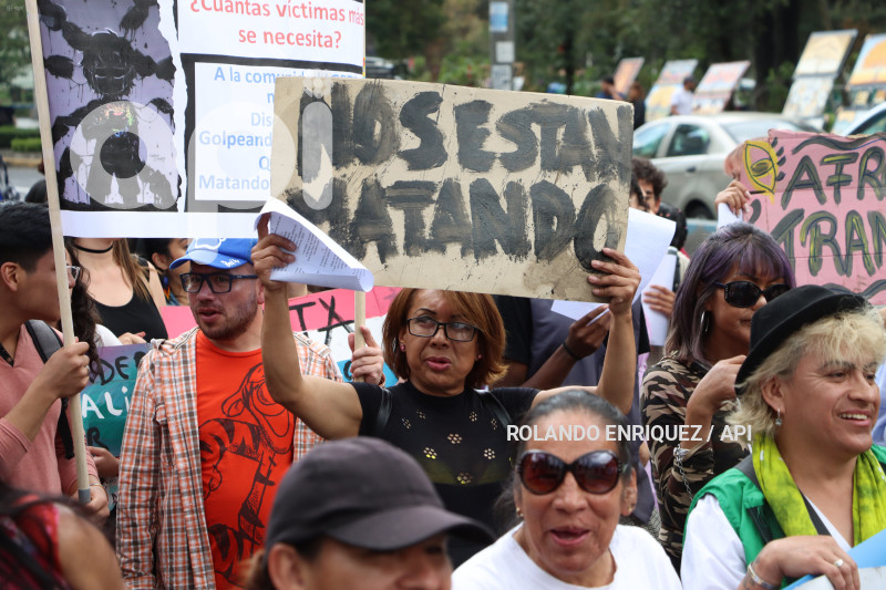 MARCHA POR LOS DERECHOS TRANSGENERO