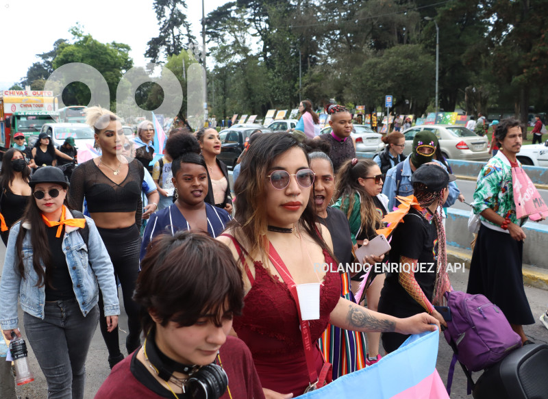 MARCHA POR LOS DERECHOS TRANSGENERO