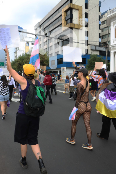 MARCHA POR LOS DERECHOS TRANSGENERO