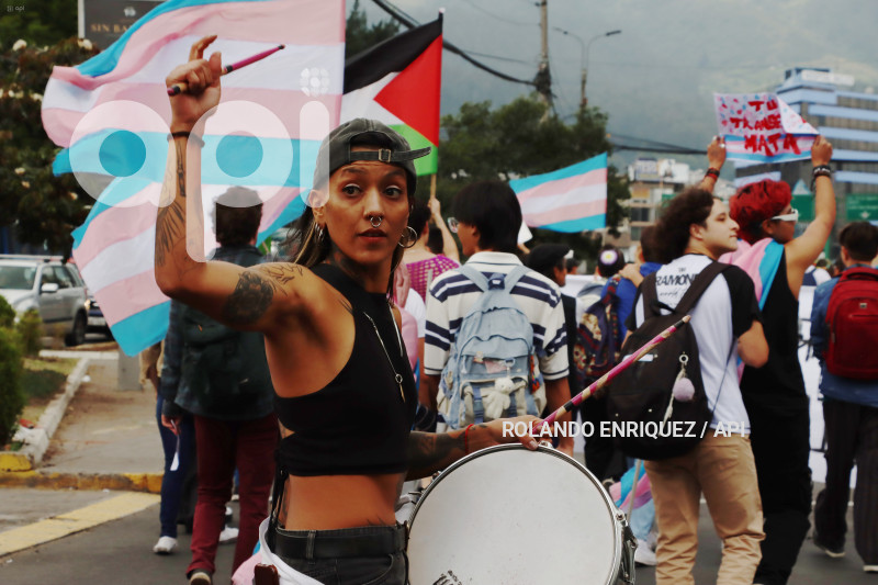 MARCHA POR LOS DERECHOS TRANSGENERO