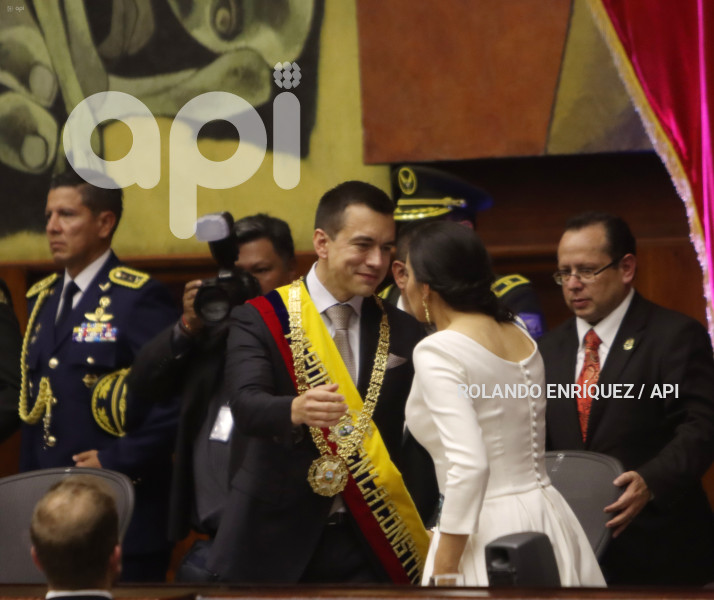 POSESION PRESIDENTE DANIEL NOBOA