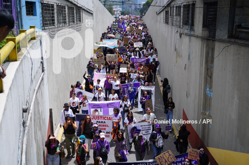 MARCHA NO VIOLENCIA A LA MUJER