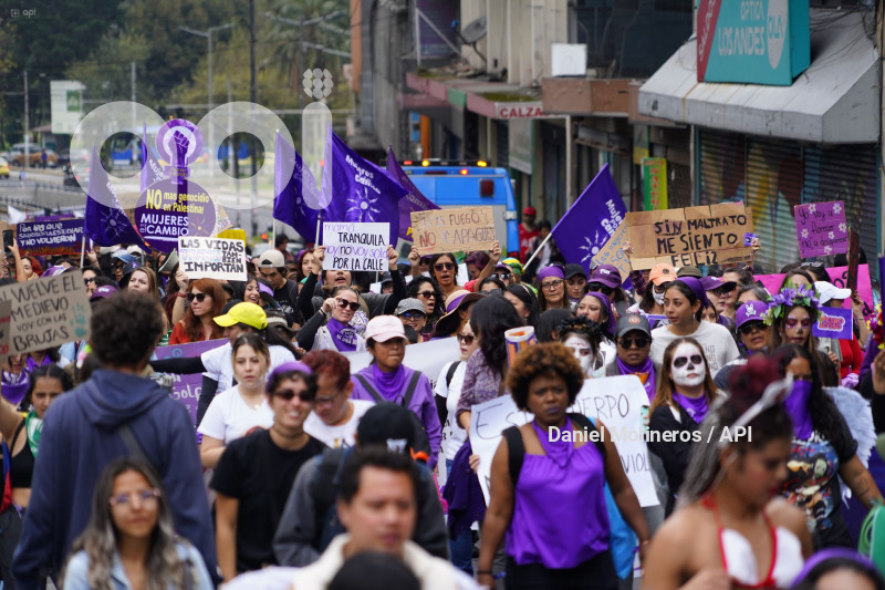 MARCHA NO VIOLENCIA A LA MUJER
