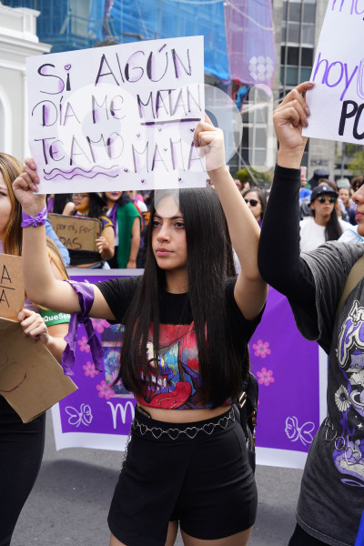 MARCHA NO VIOLENCIA A LA MUJER