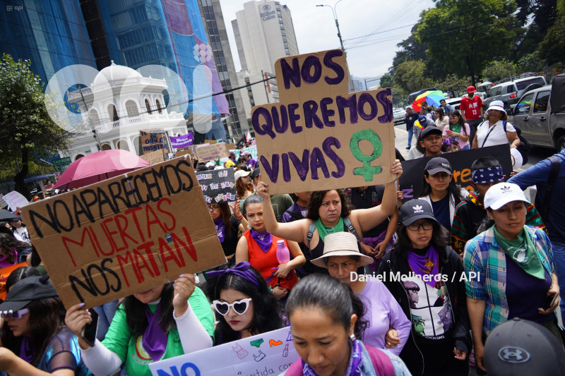MARCHA NO VIOLENCIA A LA MUJER