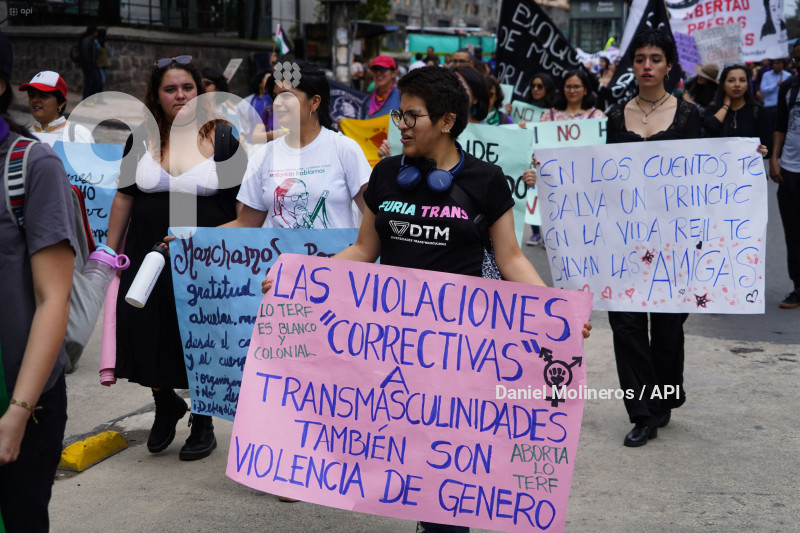 MARCHA NO VIOLENCIA A LA MUJER