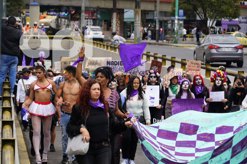 MARCHA NO VIOLENCIA A LA MUJER