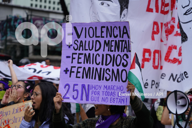 MARCHA NO VIOLENCIA A LA MUJER