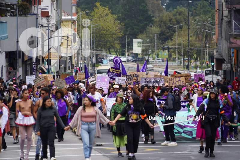 MARCHA NO VIOLENCIA A LA MUJER