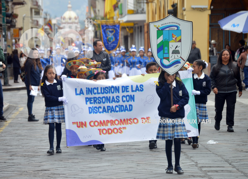 CUENCA-DESFILE POR DIA INTERNACIONAL PERSONAS CON DISCAPACIDAD