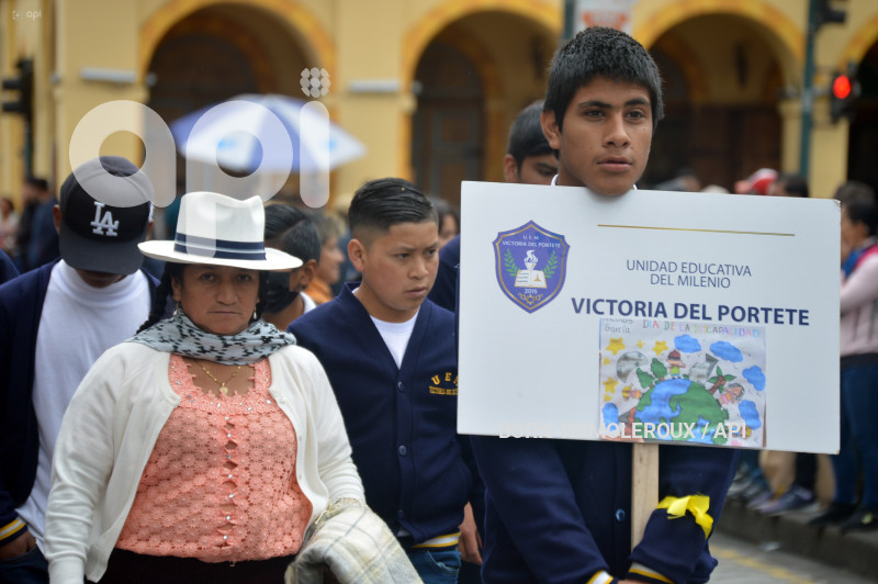 CUENCA-DESFILE POR DIA INTERNACIONAL PERSONAS CON DISCAPACIDAD