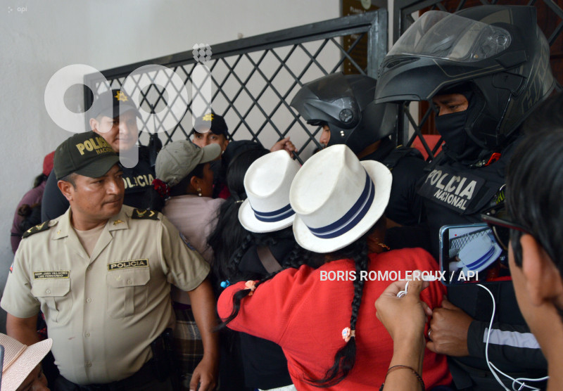 CUENCA-PROTESTA MORADORES VICTORIA TARQUI-QUINGEO