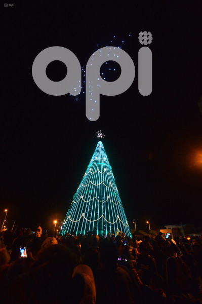 CUENCA-ENCENDIDO ARBOL DE NAVIDAD