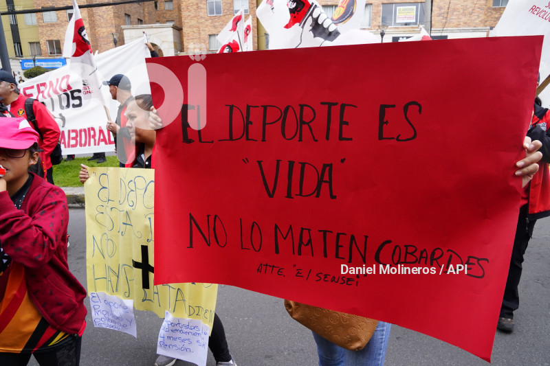 PLANTON MINISTERIO DEPORTES
