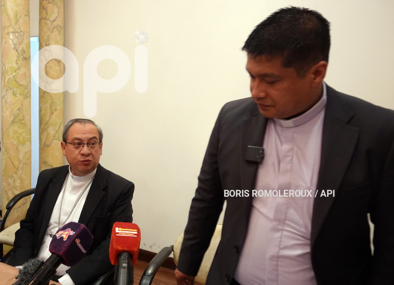 CUENCA-MONSEÑOR MARCOS PIDE PAZ VIOLENCIA EN EL PAIS