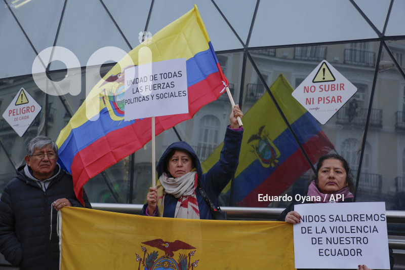 MADRID - SOLIDARIDAD ECUADOR 
