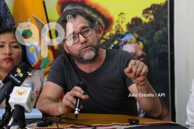 POL RUEDA DE PRENSA CONAIE YASUNI
