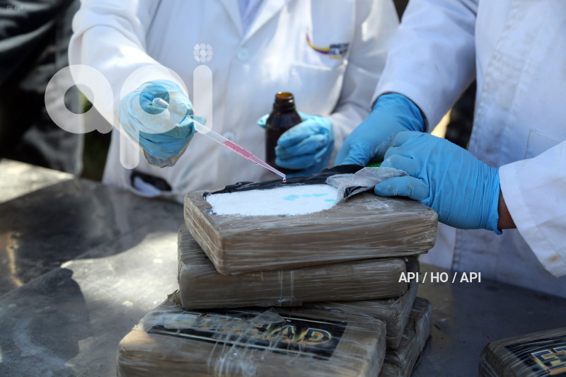ENCAPSULAMIENTO Y DESTRUCCIÓN DE DROGA INCAUTADA