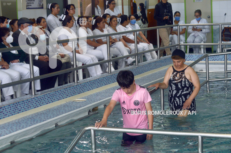 CUENCA-REAPERTURA-PISCINA REHABILITACION IESS