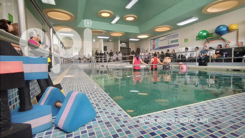 CUENCA-REAPERTURA-PISCINA REHABILITACION IESS