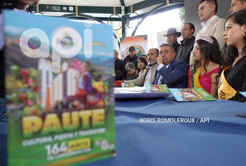 CUENCA-LANZAMIENTO-CARNAVAL EN PAUTE